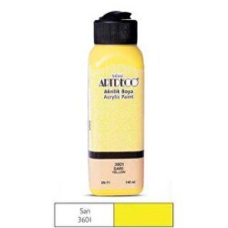 Artdeco Akrilik Boya 140Ml Sarı 3601 - Artdeco