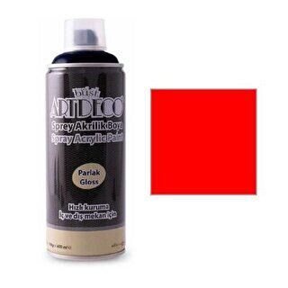 Artdeco Akrilik Sprey Boya 400Ml Kırmızı 340 - 1