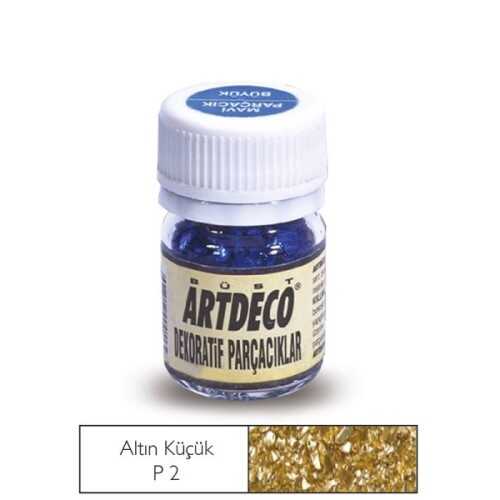 Artdeco Dekoratif Parçacık 25Ml Altın Küçük P2