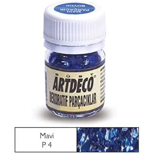 Artdeco Dekoratif Parçacık 25Ml Mavi P4