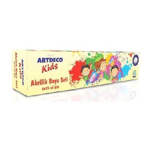 Artdeco Kids Akrilik Boya Seti 6X15Ml
