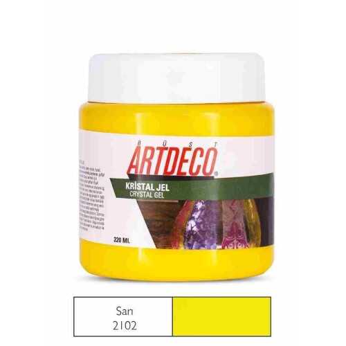 Artdeco Kristal Jel 220Ml Sarı 2102