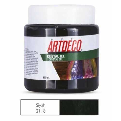 Artdeco Kristal Jel 220Ml Siyah 2118