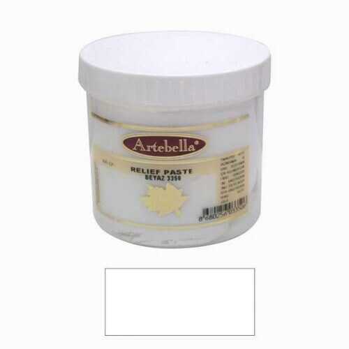Artebella Allegro Rölyef Pasta Beyaz 160 Cc