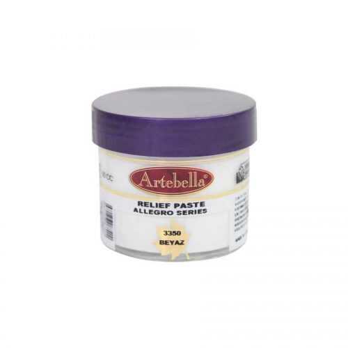 Artebella Allegro Rölyef Pasta Beyaz 50 Cc