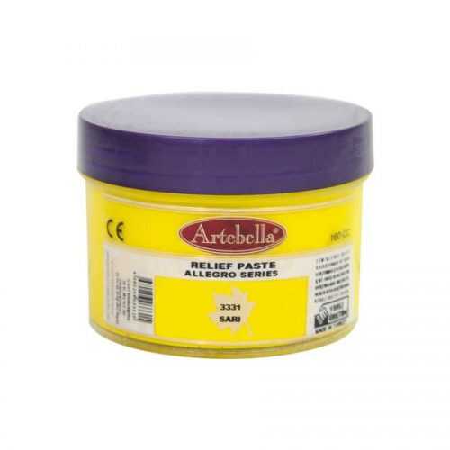 Artebella Allegro Rölyef Pasta Sarı 160 Cc