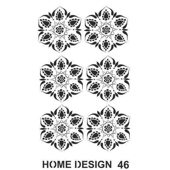 Artebella Home Design Stencil 35×50 Cm Hds46