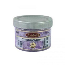 Artebella Rölyef Pasta Diamond Serisi Mor - Artebella