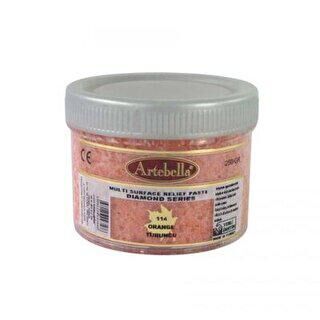 Artebella Rölyef Pasta Diamond Serisi Turuncu - 1