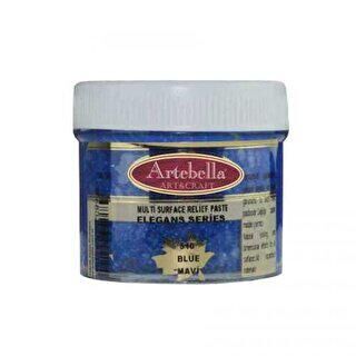 Artebella Rölyef Pasta Elegans Serisi Mavi - 1