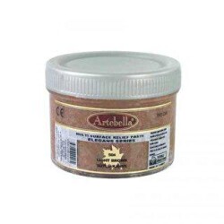 Artebella Rölyef Pasta Elegans Serisi Sütlü Kahve - Artebella