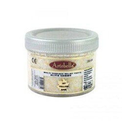 Artebella Rölyef Pasta Elite Serisi Sarı - Artebella