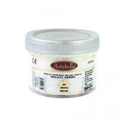 Artebella Rölyef Pasta Galaxy Serisi Beyaz - Artebella
