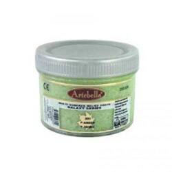 Artebella Rölyef Pasta Galaxy Serisi Fıstık Yeşili - Artebella