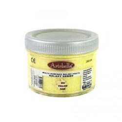 Artebella Rölyef Pasta Galaxy Serisi Sarı - Artebella