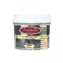 Artebella Rölyef Pasta Galaxy Serisi Siyah - Artebella