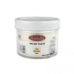 Artebella Rölyef Pasta Klasik Seri Metalik İnci 160Cc - Artebella