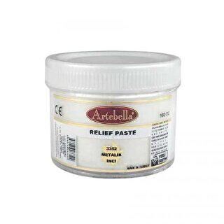 Artebella Rölyef Pasta Klasik Seri Metalik İnci 160Cc - 1