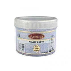 Artebella Rölyef Pasta Klasik Seri Simli Gümüş 160Cc - Artebella