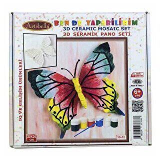 Artebella Seramik Boyama Seti 20X20 Cm 3D-02 - 1