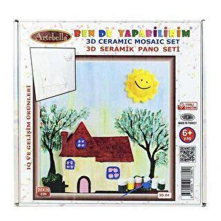 Artebella Seramik Boyama Seti 20X20 Cm 3D-04 - 1