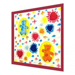 Artebella Seramik Pano Boyama 20×20 Cm 3D-09 - Artebella