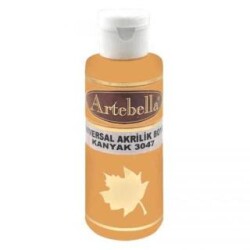 Artebella Universal Akrilik Boya 130Cc Kanyak - Artebella