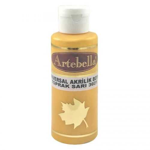Artebella Universal Akrilik Boya 130Cc Toprak Sarı