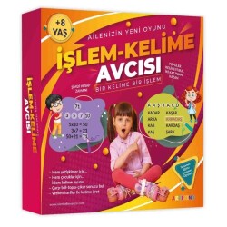 İşlem Kelime Avcısı Oyunu - Artenino Yayıncılık
