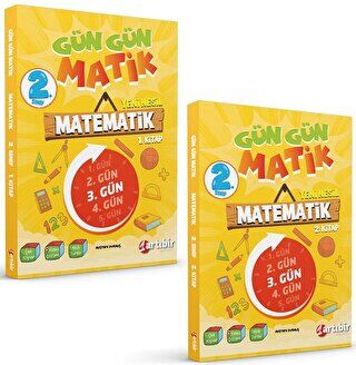 Artı Bir Yayınları 2. Sınıf Gün Gün Matik Matematik 2 Kitap - 1