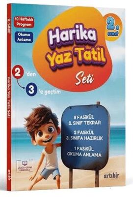 Artı Bir Yayınları 2. Sınıf Harika Yaz Tatili 3. Sınıfa Geçenler İçin - 1