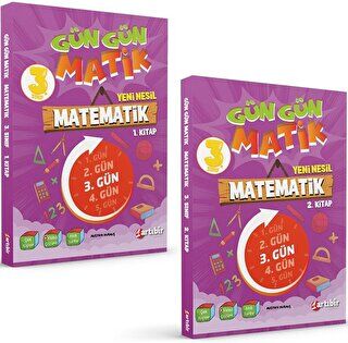 Artı Bir Yayınları 3. Sınıf Gün Gün Matik Matematik 2 Kitap - 1