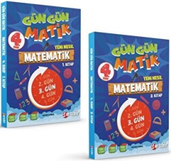 Artı Bir Yayınları 4. Sınıf Gün Gün Matik Matematik 2 Kitap - Artı Bir Yayınları