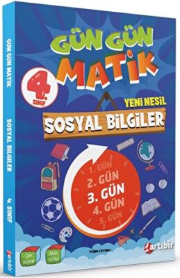 Artı Bir Yayınları 4. Sınıf Gün Gün Matik Sosyal Bilgiler - 1