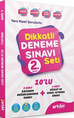 2. Sınıf Dikkatli Deneme Seti - 1