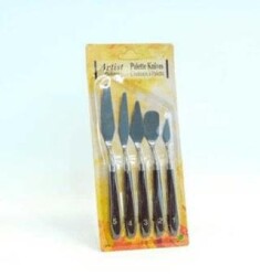 Artist Palette Metal Spatula - BKM Kitap