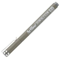 Artline 2305 Çizim Kalemi 0.05Mm Grey - Artline
