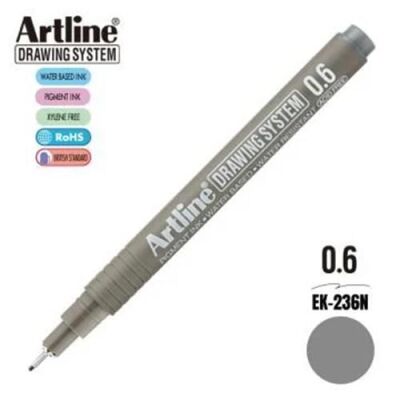 Artline 236 Çizim Kalemi 06Mm Grey - 2