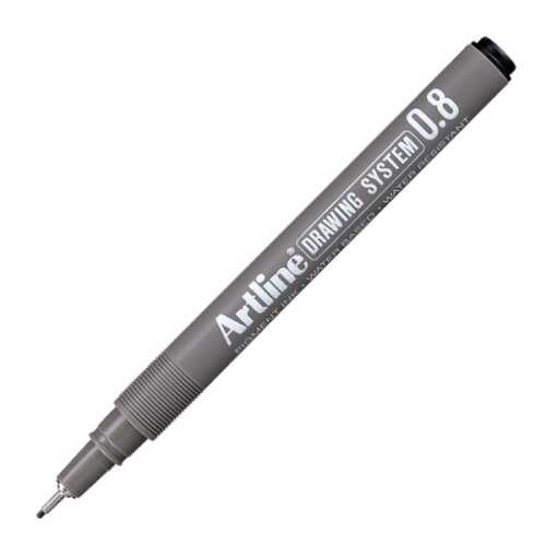 Artline 238 Çizim Kalemi Siyah 0.8