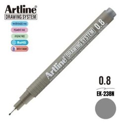Artline 238 Çizim Kalemi 08Mm Grey - 2