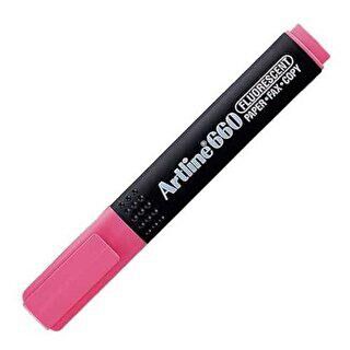 Artline 660 Fosforlu Kalem Pastel Pembe - 1