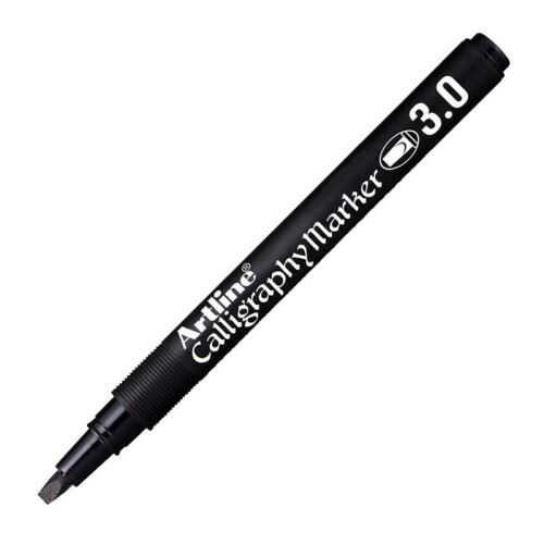 Artline Calligraphy Marker 3.0 Permanent Kaligrafi Markörü Uç 3.0Mm Siyah