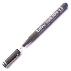 Artline Drawing System 0.5 Çizim Kalemi Uç 0.5Mm Mavi - Artline