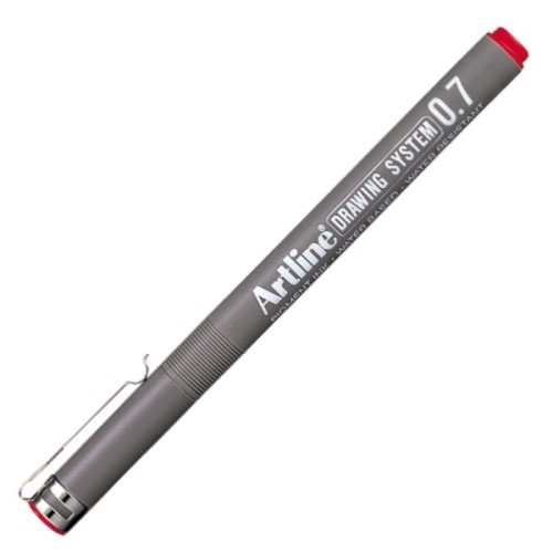 Artline Drawing System 0.7 Çizim Kalemi Uç 0.7Mm Kırmızı