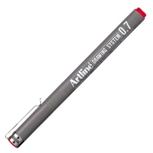 Artline Drawing System 0.7 Çizim Kalemi Uç 0.7Mm Kırmızı