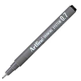 Artline Drawing System 0.7 Çizim Kalemi Uç 0.7Mm Siyah - 1