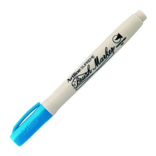 Artline Supreme Brush Marker Esnek Fırça Uçlu Kalem Gök Mavisi