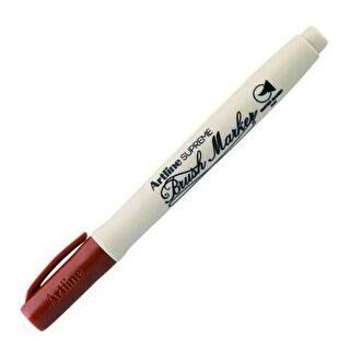 Artline Supreme Brush Marker Esnek Fırça Uçlu Kalem Kahverengi - 1