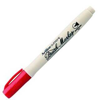 Artline Supreme Brush Marker Esnek Fırça Uçlu Kalem Kırmızı