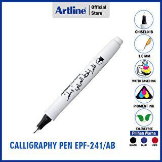Artline Supreme Calligraphy Pen 1.0 Arabic Kaligrafi Kalemi - 1